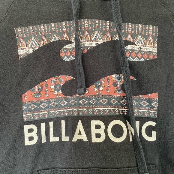 Billabong black hoodie - Picture 2 of 11